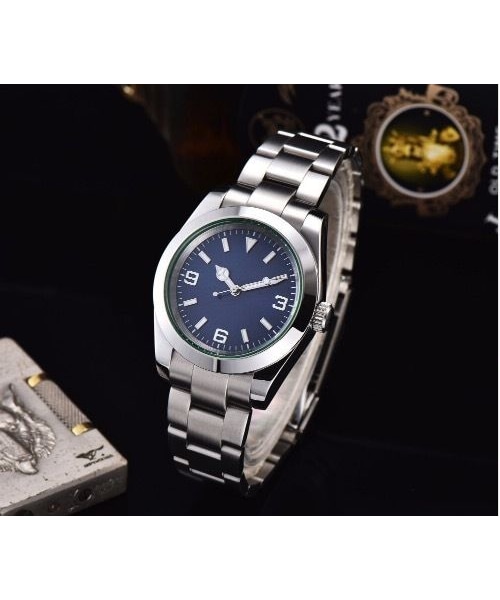 no brand（ノーブランド）の「ノーロゴ腕時計 自動巻 メンズ 40mm