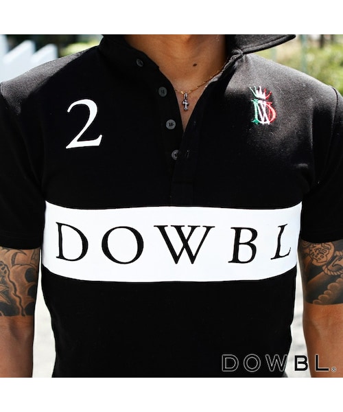 DOWBL（ダブル）の「ITALIAN BOX ナンバーポロ（）」 - WEAR