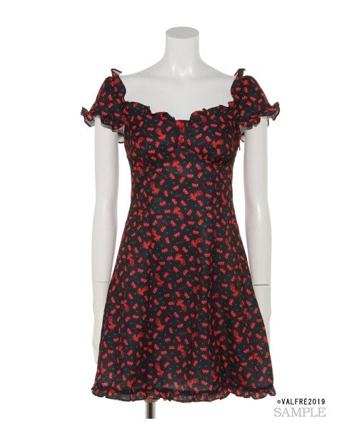 lilLilly（リルリリー）の「lilLilly x Valfre LUCY cherry Dress ...