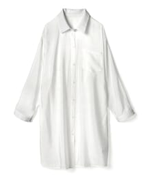 GRL | 胸ポケットガーゼロングシャツ(シャツ/ブラウス)