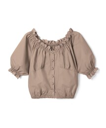 GRL | 2wayオフショルレースネックトップス(シャツ/ブラウス)