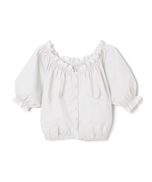 GRL | 2wayオフショルレースネックトップス(シャツ/ブラウス)