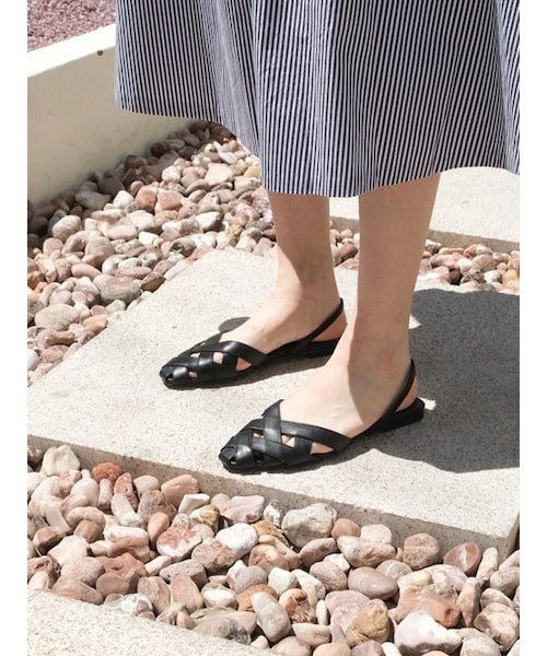 SAPPUN（サプン）の「Hounty（サンダル・レディース・Beige/Black・23.0-25.0cm）」の2枚目の写真