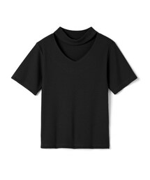 GRL | チョーカー風デザイントップス(Tシャツ/カットソー)