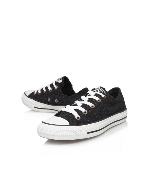 CONVERSE（コンバース）の「CT EYELET LOW（シューズ・レディース・BLACK・36/37/38/39/40/41）」の2枚目の写真