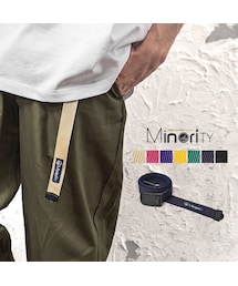 MinoriTY | YKKバックルナイロンロングベルト(ベルト)