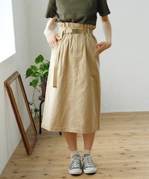 Crisp | ＧＩベルトフリルペンシルスカート(スカート)