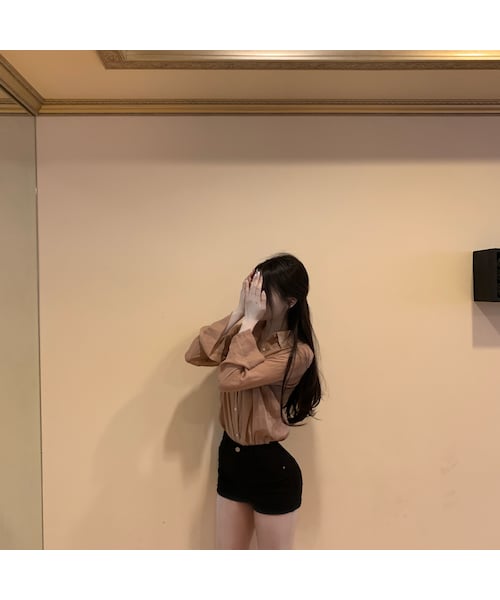 KOODI（コーデ）の「[@s0on_ho] 柔らかシースルーシャツ（シャツ/ブラウス）」 - WEAR