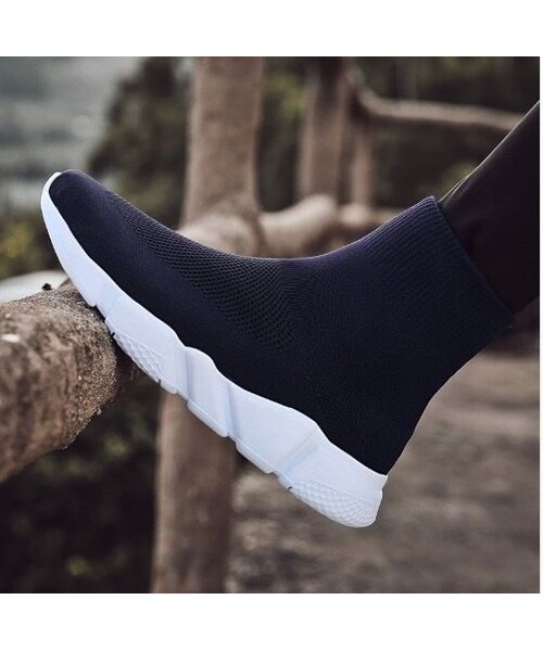 no brand（ノーブランド）の「スピードトレーナー風 メンズ ノーブランドスニーカー ランニングシューズ（スニーカー・メンズ・その他）」の5枚目の写真