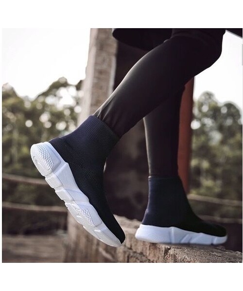 no brand（ノーブランド）の「スピードトレーナー風 メンズ ノーブランドスニーカー ランニングシューズ（スニーカー・メンズ・その他）」の4枚目の写真