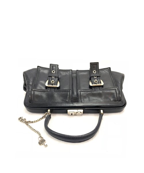 celine オールドセリーヌ　ショルダーバッグ　チャーム付　ブラック STORES.jp（ストアーズドットジェーピー）の「CELINE セリーヌ キー