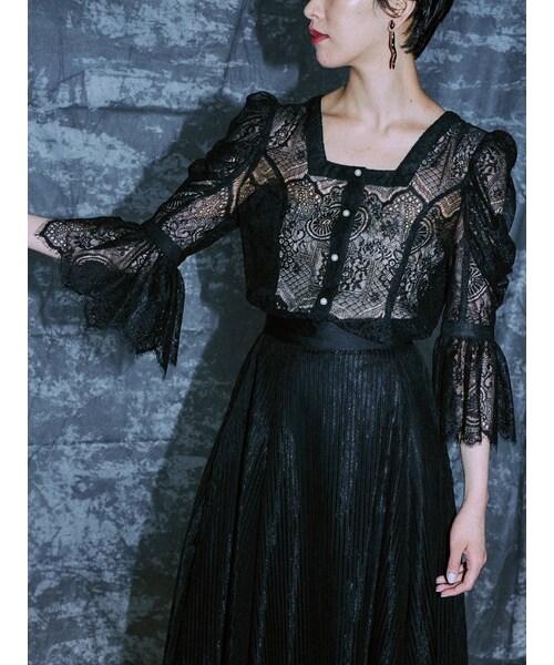 PAMEO POSE（パメオポーズ）の「Princess Sleeve Lace Top