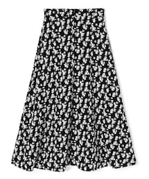 GRL | 前ボタン花柄ロングスカート(スカート)