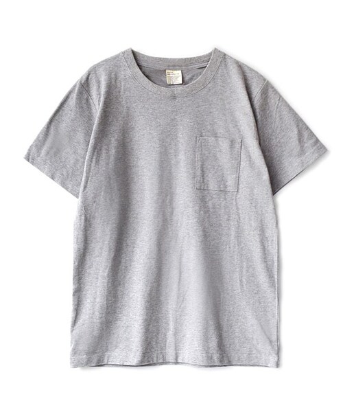 zootie（ズーティー）の「汗しみない クルーネック ポケット Tシャツ［メンズ］（Tシャツ/カットソー・メンズ・ホワイト/グレー/ブラック・M/L/LL）」の3枚目の写真