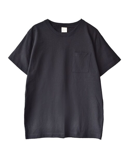 zootie（ズーティー）の「汗しみない クルーネック ポケット Tシャツ［メンズ］（Tシャツ/カットソー・メンズ・ホワイト/グレー/ブラック・M/L/LL）」の2枚目の写真