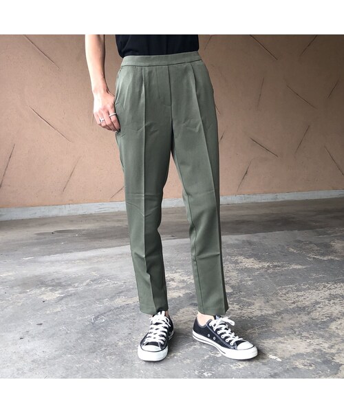 copine（コピン）の「再入荷！きれいめカジュアル！美脚シルエットテーパードパンツ(3color)【クリックポスト対象商品】（その他パンツ・レディース・その他）」の8枚目の写真