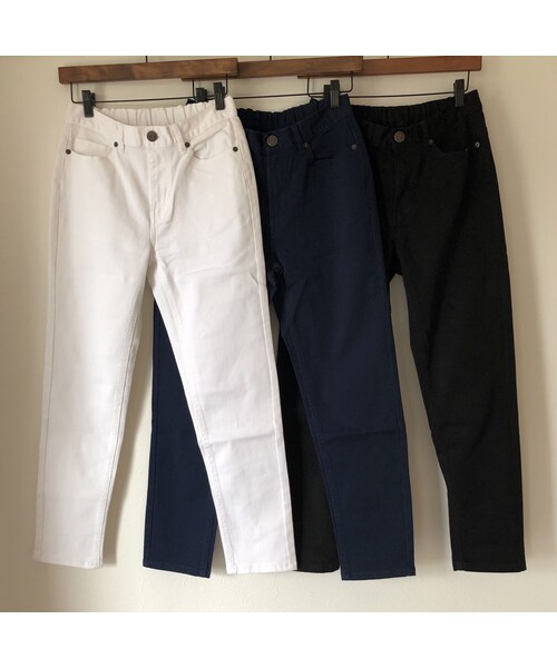 copine（コピン）の「再々入荷！3カラー4サイズ展開！程よいゆる感！リラックスチノパンツ(3color)【クリックポスト対象商品】（チノパンツ・レディース・その他）」の14枚目の写真