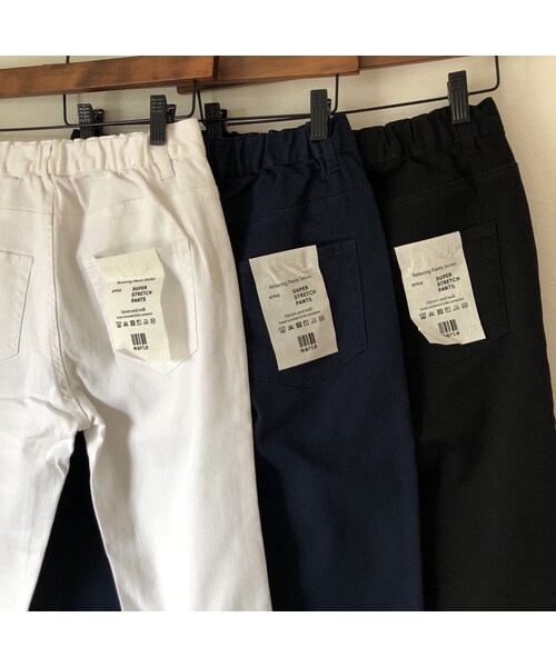 copine（コピン）の「再々入荷！3カラー4サイズ展開！程よいゆる感！リラックスチノパンツ(3color)【クリックポスト対象商品】（チノパンツ・レディース・その他）」の15枚目の写真