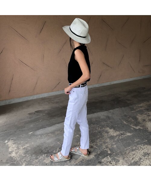 copine（コピン）の「再々入荷！3カラー4サイズ展開！程よいゆる感！リラックスチノパンツ(3color)【クリックポスト対象商品】（チノパンツ・レディース・その他）」の10枚目の写真