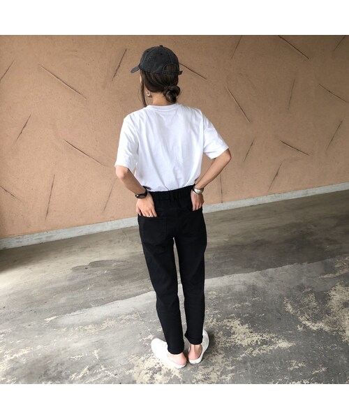 copine（コピン）の「再々入荷！3カラー4サイズ展開！程よいゆる感！リラックスチノパンツ(3color)【クリックポスト対象商品】（チノパンツ・レディース・その他）」の13枚目の写真