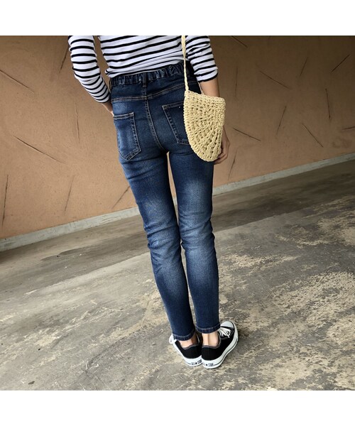 copine（コピン）の「11月24日再入荷！スーパーストレッチスキニーデニム【クリックポスト対象商品】（デニムパンツ・レディース・その他）」の10枚目の写真