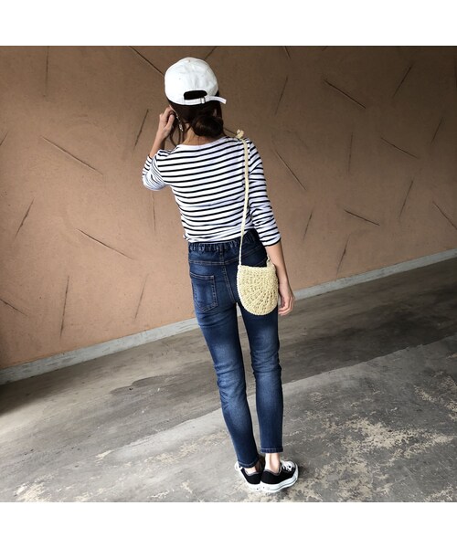 copine（コピン）の「11月24日再入荷！スーパーストレッチスキニーデニム【クリックポスト対象商品】（デニムパンツ・レディース・その他）」の6枚目の写真