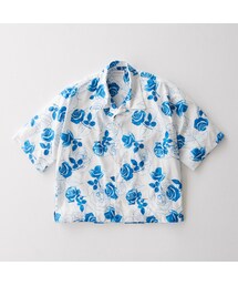 RYO TAKASHIMA | Blue rose Open Color Shirt    (WHITE)(シャツ/ブラウス)