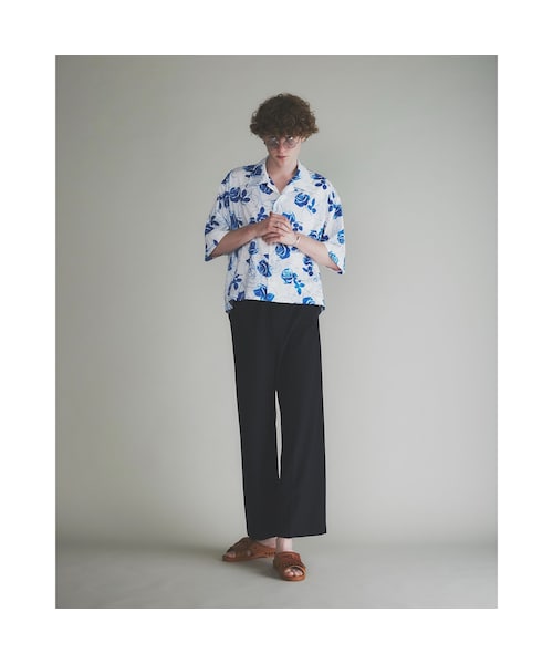 RYO TAKASHIMA（リョウタカシマ）の「Blue rose Open Color Shirt    (WHITE)（シャツ/ブラウス・メンズ・その他）」の10枚目の写真