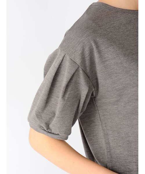 Rinajour（リナジュール）の「スソメッシュトップス（トップス・レディース・GREY/NAVY/WHITE・F）」の13枚目の写真