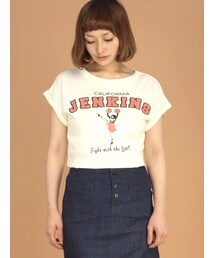w closet | JENKINSケミカルウォッシュ裏毛ショート丈プルオーバー(トップス)
