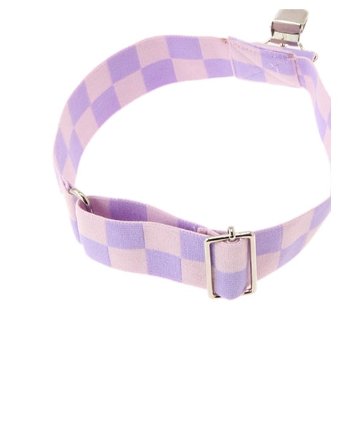 FIG&VIPER（フィグアンドバイパー）の「ガーター（レッグウェア・レディース・ブラック/パープル/ホワイト・FREE）」の2枚目の写真