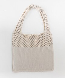 DHOLIC | パンチングニットバッグ(トートバッグ)