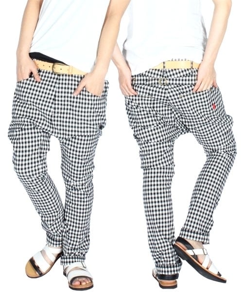 RNA ギンガムチェックスキニー ◇RNA ロークロッチギンガムチェック