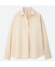 UNIQLO | コーデュロイスキッパーシャツ（長袖）(シャツ/ブラウス)