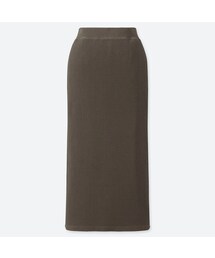 リブタイトロングスカート（丈標準76～80cm）