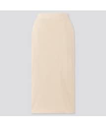UNIQLO | リブタイトロングスカート（丈短め71～75cm）(スカート)