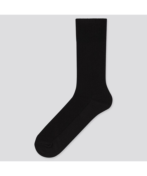 UNIQLO（ユニクロ）の「スーピマコットンカノコソックス（ソックス/靴下・メンズ・91 91/OFF WHITE 01/BLACK 09/DARK GRAY 08/GRAY 03・27-29/25-27）」の3枚目の写真