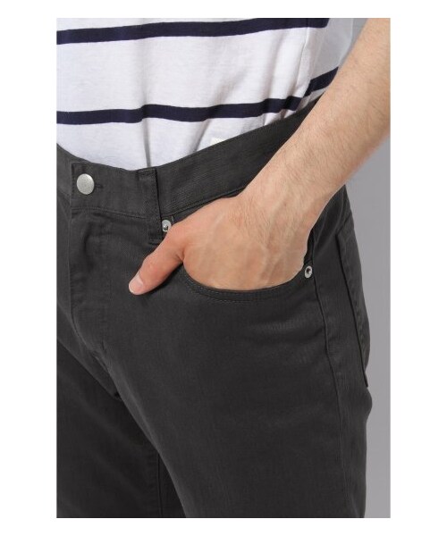 JOURNAL STANDARD relume(ジャーナルスタンダード レリューム)の「64 ストレッチツイルオーバーダイ5ポケットパンツ(パンツ・メンズ・グレー/グレーA/ホワイト/ベージュ B/グリーン/ブルー A/サックスブルー B・S/M/L/XL)」の13枚目の写真