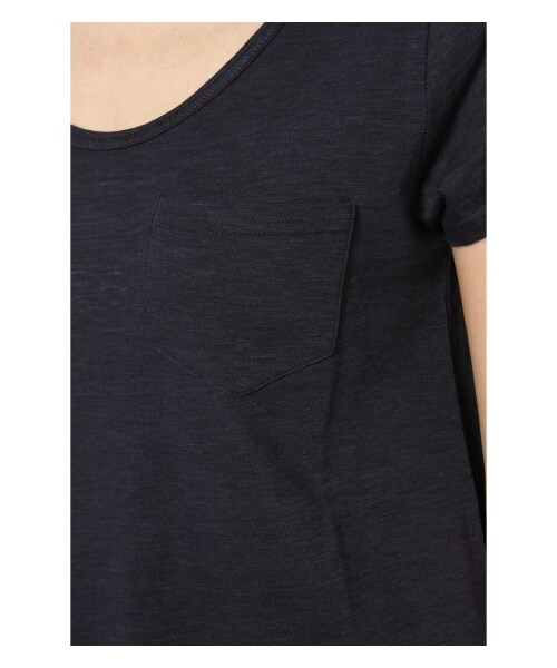 B.C STOCK（ベーセーストック）の「5 マーブルヴィンテージT（カットソー・Ｔシャツ・レディース・ブラック/グレー/ホワイト/ネイビー/ブルー A/イエロー・フリー）」の13枚目の写真