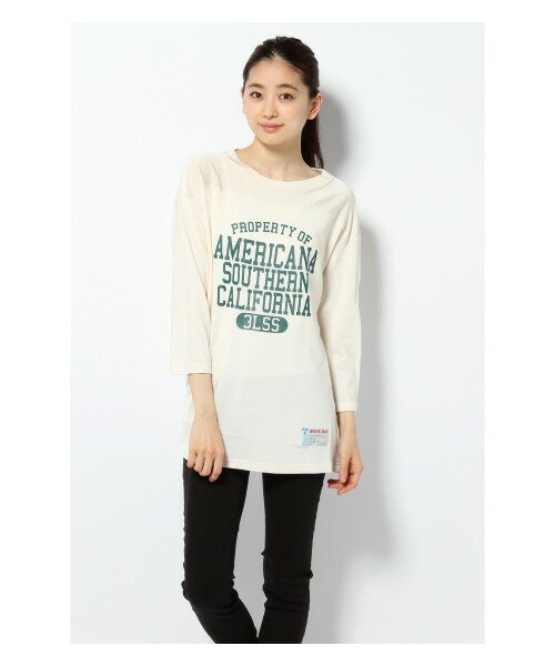 L'Appartement（アパルトモン）の「AMERICANA別注フットボールTee