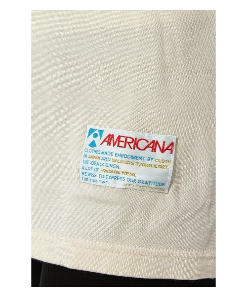 L'Appartement（アパルトモン）の「AMERICANA別注フットボールTee