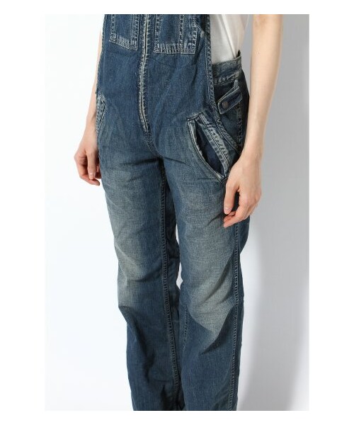 Johnbull(ジョンブル)の「JHONBULL フレンチサロペット(サロペット・オールインワン・レディース・ネイビー・38/40)」の7枚目の写真