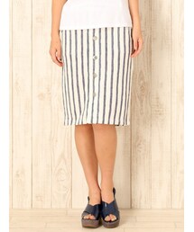 MYSELF ABAHOUSE | サスペンダーストライプSK(スカート)
