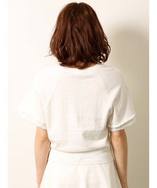 NOMINE（ノミネ）の「ナンバーパイルPO【予約】（トップス・レディース・white/navy・F）」の5枚目の写真