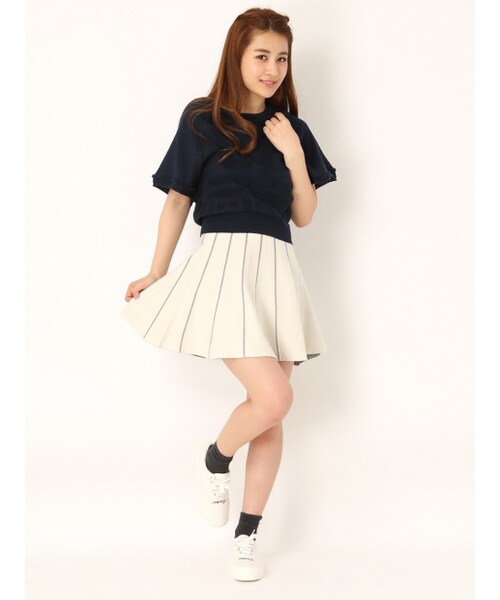 NOMINE（ノミネ）の「ナンバーパイルPO【予約】（トップス・レディース・white/navy・F）」の9枚目の写真