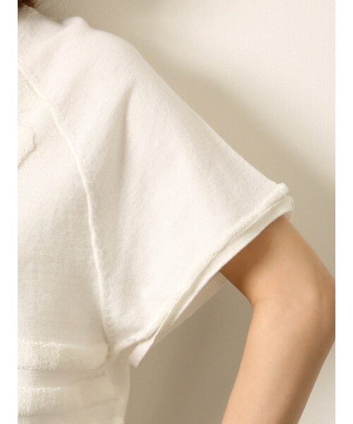 NOMINE（ノミネ）の「ナンバーパイルPO【予約】（トップス・レディース・white/navy・F）」の7枚目の写真