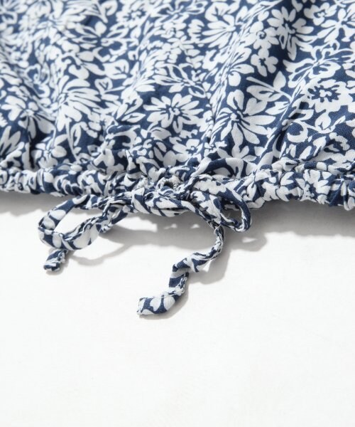 LEPSIM(レプシィム)の「セットアップマキシハナガラワンピース(ワンピース/ドレス・レディース・オフ×ネイビー/ブラウン×ネイビー/グリーン×ブラック・FREE SIZE)」の12枚目の写真