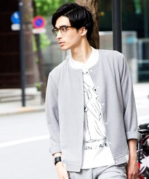 HARE | シアサッカーブルゾン(ジャケット/アウター)