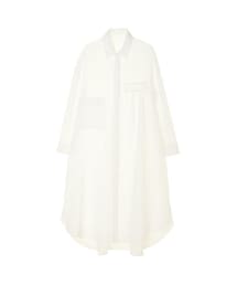 UN3D. | UN3D. エアリーロングシャツ(シャツ/ブラウス)