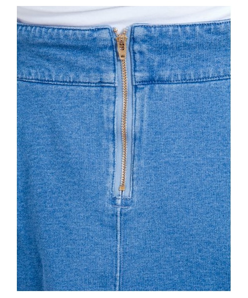 E hyphen world gallery（イーハイフンワールドギャラリー）の「ミニ裏毛サーキュラーミニスカート（スカート・レディース・ブルー/ディープブルー・F）」の8枚目の写真